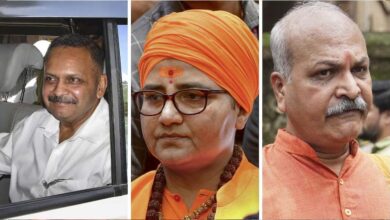 मालेगांव फैसले पर संत समाज ने मनाया उत्सव, उमा भारती की आंखों में आए आंसू