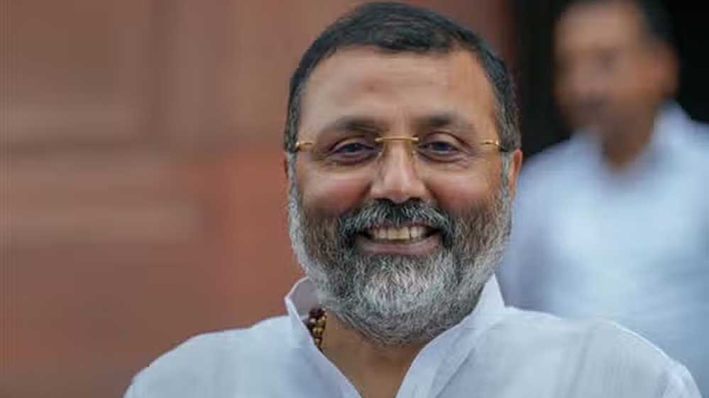 राजीव गांधी लड़ाकू विमान खरीद में बिचौलिए थे, निशिकांत ने इंदिरा पर भी लगाए आरोप