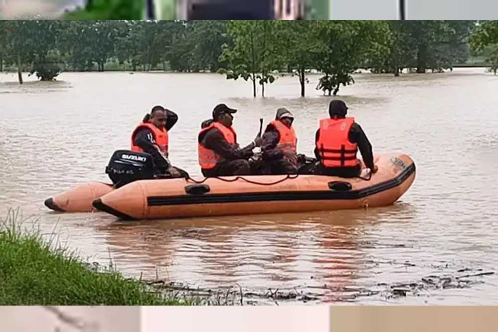 भारी बारिश के चलते महाकौशल के कई जिलों में जनजीवन अस्त-व्यस्त