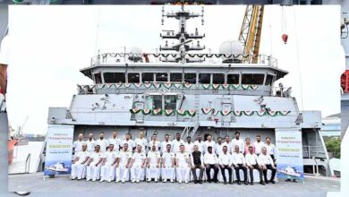 Navy को मिला पहला स्वदेशी डाइविंग सपोर्ट वेसल ‘निस्तार’, समुद्र में रेस्क्यू ऑपरेशन होंगे और मजबूत Navy को मिला पहला स्वदेशी डाइविंग सपोर्ट वेसल ‘निस्तार’, समुद्र में रेस्क्यू ऑपरेशन होंगे और मजबूत