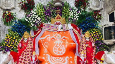 इंदौर : खजराना गणेश का नया सोने का मुकुट बनेगा, डिजाइन भी फाइनल हो गई ,पहले 3 किलो चांदी का मुकुट बनेगा