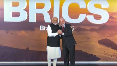 ब्रिक्स शिखर सम्मेलन में शामिल होने ब्राजील पहुंचे पीएम मोदी, हुआ भव्य स्वागत