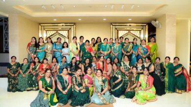 भोपाल में हरीयाली तीज की धूम, हरे परिवेश, झूले और गीतों से गूंजा सेलिब्रेशन हॉल भोपाल में हरीयाली तीज की धूम, हरे परिवेश, झूले और गीतों से गूंजा सेलिब्रेशन हॉल