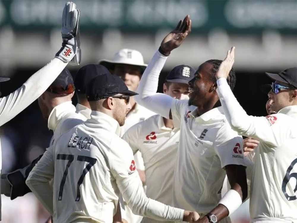 इंग्लैंड ने पहली पारी में बनाए 387 रन, भारत का पहला विकेट गिरा, जोफ्रा आर्चर ने यशस्वी को भेजा पवेलियन