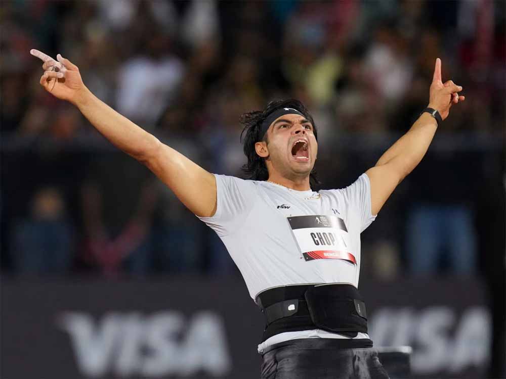 भारत के स्टार जेवलिन थ्रोअर नीरज चोपड़ा ने एनसी क्लासिक 2025 में गदर काटा, खिताब किया अपने नाम भारत के स्टार जेवलिन थ्रोअर नीरज चोपड़ा ने एनसी क्लासिक 2025 में गदर काटा, खिताब किया अपने नाम