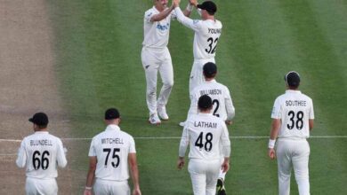 न्यूजीलैंड ने ज़िम्बाब्वे टेस्ट सीरीज़ के लिए टीम घोषित की, विलियमसन-जैमीसन अनुपलब्ध