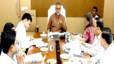 पंचायत एवं ग्रामीण विकास मंत्री पटेल ने विभागीय विषयों की समीक्षा की