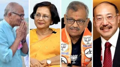 राज्यसभा के लिए राष्ट्रपति ने किए 4 नामित सदस्य, सदानंदन मास्टर और मीनाक्षी जैन शामिल राज्यसभा के लिए राष्ट्रपति ने किए 4 नामित सदस्य, सदानंदन मास्टर और मीनाक्षी जैन शामिल