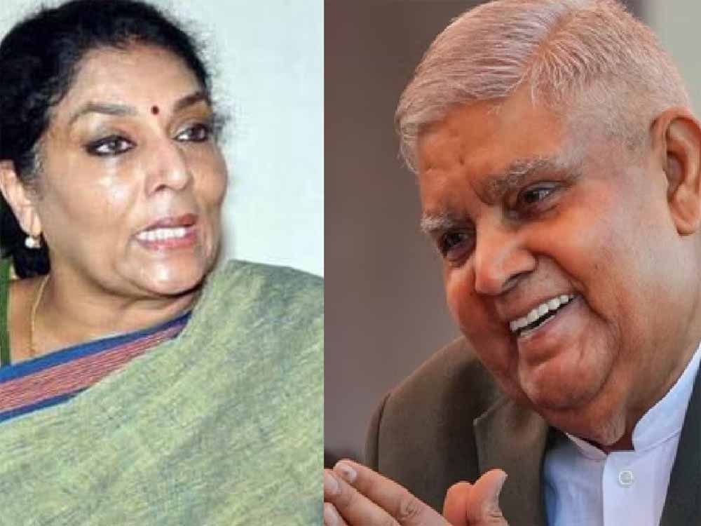 धनखड़ के इस्तीफे पर गरजी रेणुका: बोलीं- बीजेपी में अजीब वायरस फैल रहा है