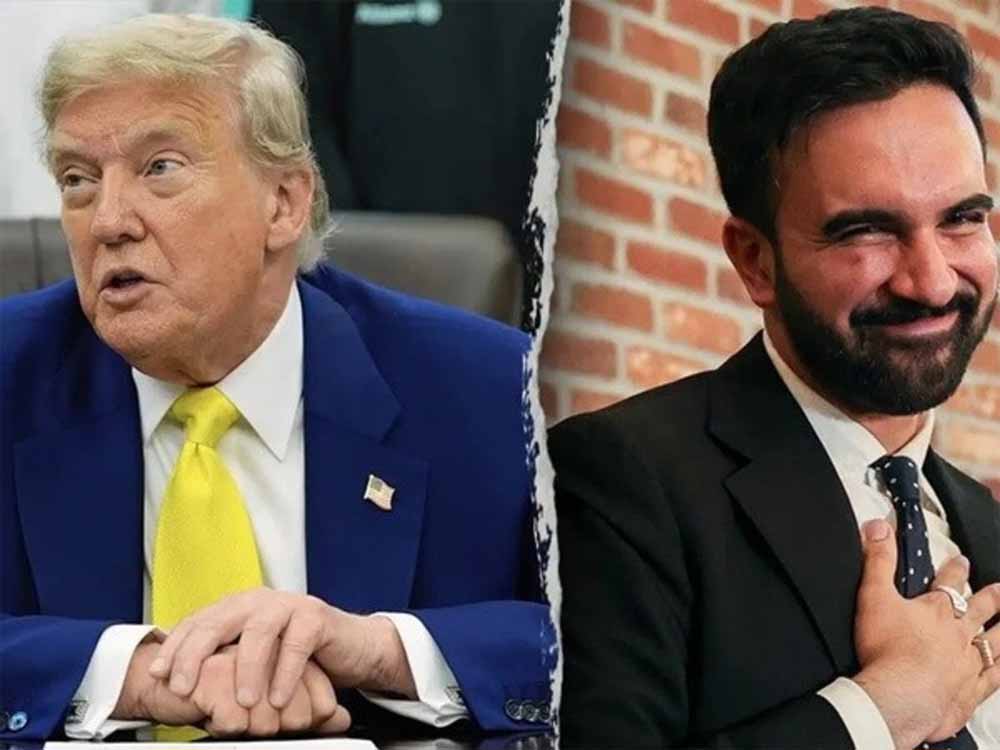 राष्ट्रपति डोनाल्ड ट्रंप ने न्यूयॉर्क सिटी के मेयर ममदानी पर फिर साधा निशाना