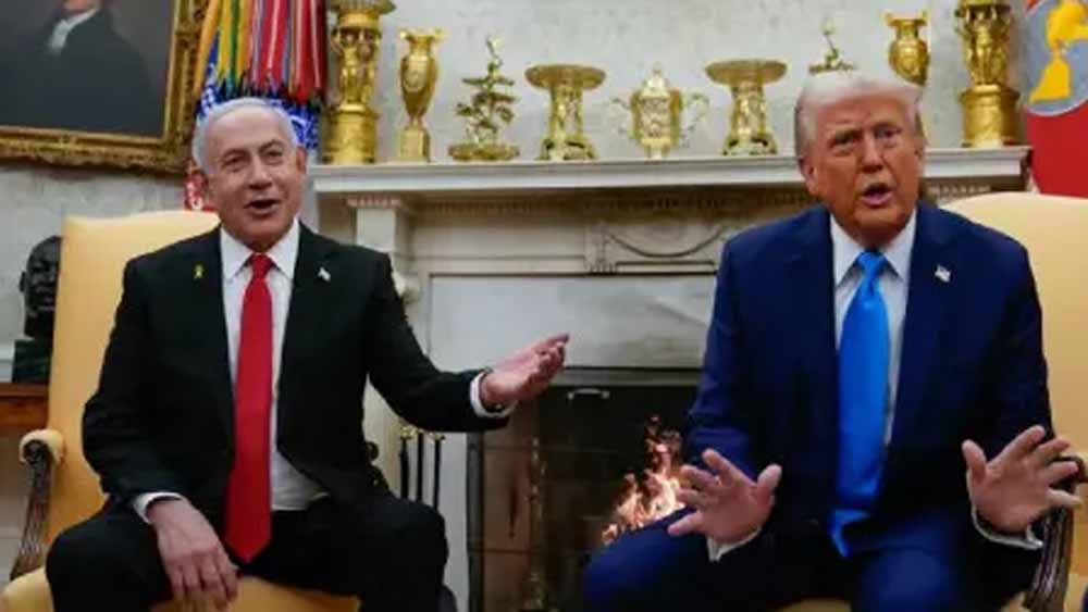 इजरायल पीएम नेतन्याहू आज डोनाल्ड ट्रंप से व्हाइट हाउस में मुलाकात करेंगे इजरायल पीएम नेतन्याहू आज डोनाल्ड ट्रंप से व्हाइट हाउस में मुलाकात करेंगे