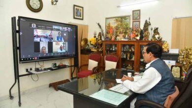 नगर विकास एवं ऊर्जा मंत्री मंत्री ए.के. शर्मा की अध्यक्षता में नगर विकास विभाग की वर्चुअल समीक्षा बैठक संपन्न