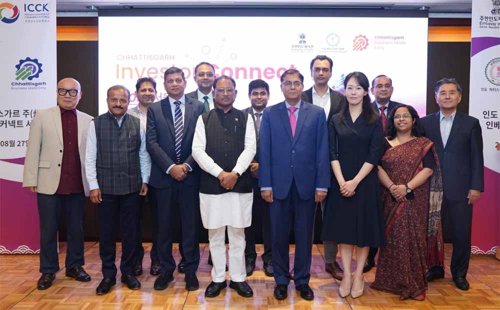 सियोल में मुख्यमंत्रीसाय और ATCA प्रतिनिधिमंडल की महत्वपूर्ण भेंट, छत्तीसगढ़ में निवेश की संभावनाओं पर हुई चर्चा