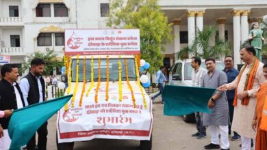 स्वास्थ्य मंत्री श्याम बिहारी जायसवाल ने दंतेवाड़ा में एनीमिया मुक्त रथ को हरी झंडी दिखाकर किया शुभारंभ