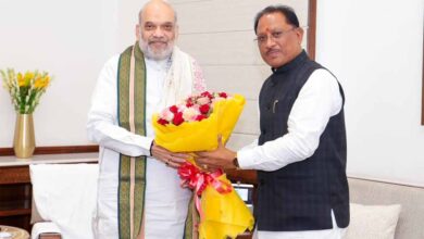 केंद्रीय गृह मंत्री अमित शाह से मिले मुख्यमंत्री विष्णुदेव साय