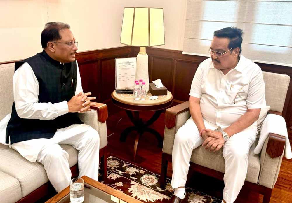 मुख्यमंत्री विष्णुदेव साय ने जलशक्ति मंत्री से की मुलाकात, बोधघाट परियोजना को लेकर हुई अहम चर्चा