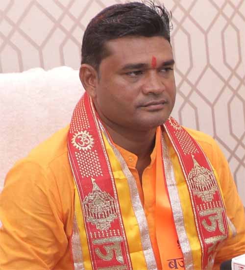 श्री बजरंग सेना के राष्ट्रीय अध्यक्ष हितेश विश्वकर्मा ने दी रक्षाबंधन पर्व की शुभकामनाएं