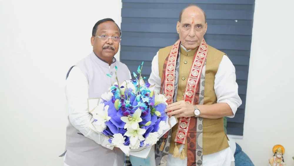 ऑपरेशन सिंदूर की सफलता पर मंत्री नेताम ने राजनाथ सिंह को दी बधाई