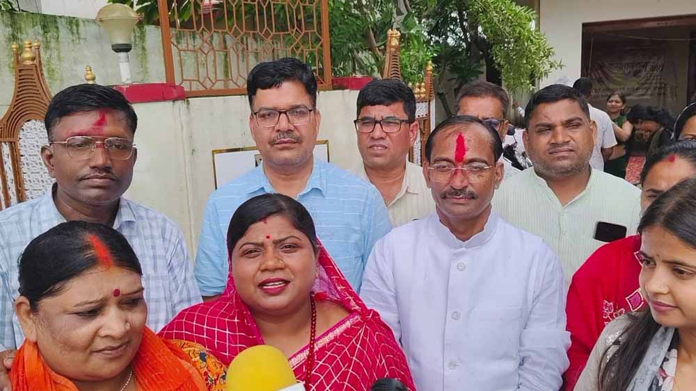 विधायक सिंगरौली रामनिवास शाह ने अपने कार्यालय में आयोजित किया रक्षाबंधन का पर्व !