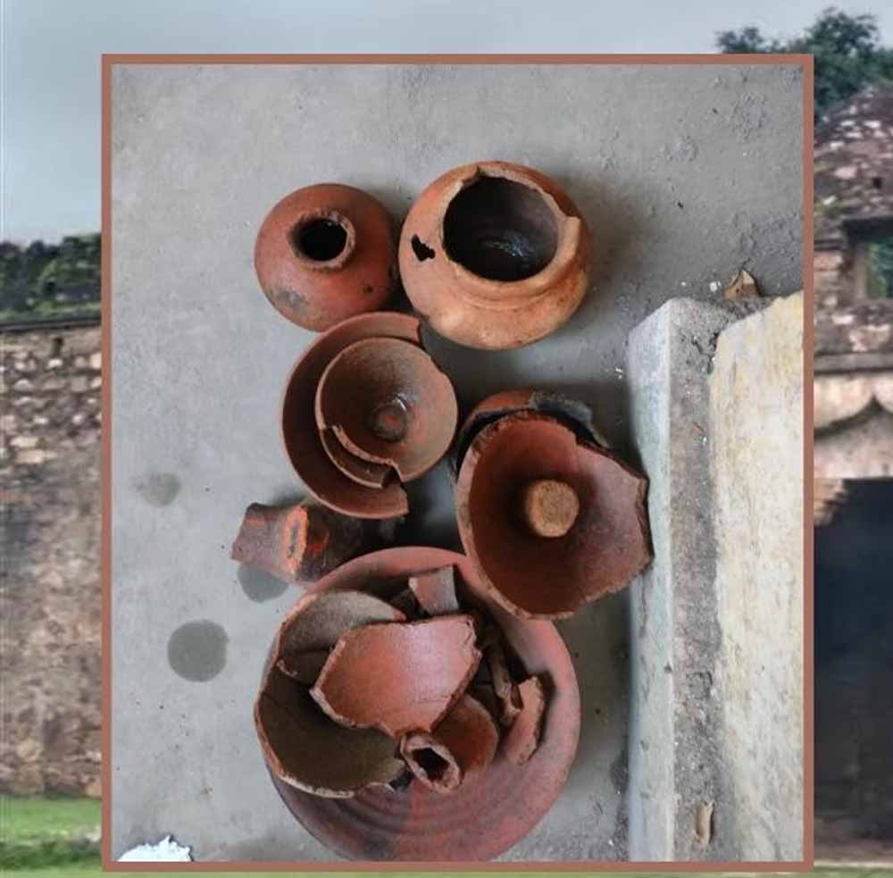 रायपुर में 2100 साल पुराने किले और महल के संकेत, खुदाई में मिले ऐतिहासिक साक्ष्य