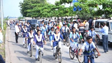 हर घर तिरंगा अभियान के तहत तिरंगा साइकिल रैली का भव्य आयोजन हर घर तिरंगा अभियान के तहत तिरंगा साइकिल रैली का भव्य आयोजन