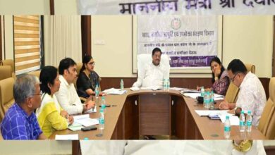 रायपुर : खाद्य मंत्री श्री दयालदास बघेल ने ली विभागीय समीक्षा बैठक