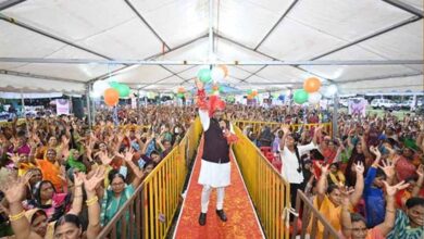 नरेला रक्षाबंधन उत्सव: मंत्री सारंग को रिकॉर्ड 1 लाख 84 हज़ार 632 बहनों ने बांधे रक्षा-सूत्र