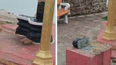 मैहर: शराब के नशे में शिव मंदिर की नंदी प्रतिमा तोड़ी, इसराइल और नावेद गिरफ्तार