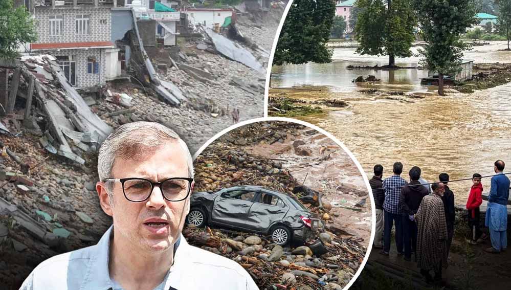 जम्मू में बरसा कहर: 52 साल का रिकॉर्ड टूटा, झेलम उफान पर, 3500 से ज्यादा लोग सुरक्षित निकाले गए