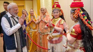 जापान में गायत्री मंत्र और भजन के बीच पीएम मोदी का भव्य स्वागत, वीडियो वायरल