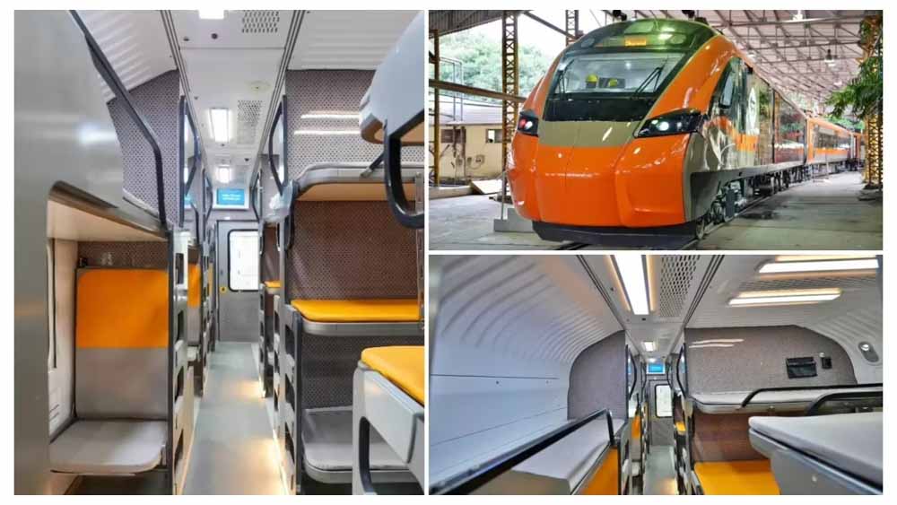 वंदे भारत स्लीपर ट्रेन इस महीने से होगी शुरू: मिलेगी आरामदायक सीट और आधुनिक सुविधाएं