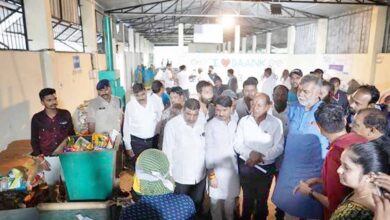 पंचायत एवं ग्रामीण विकास मंत्री पटेल ने ग्राम बांक, इंदौर में एम.आर.एफ. प्लांट का निरीक्षण किया