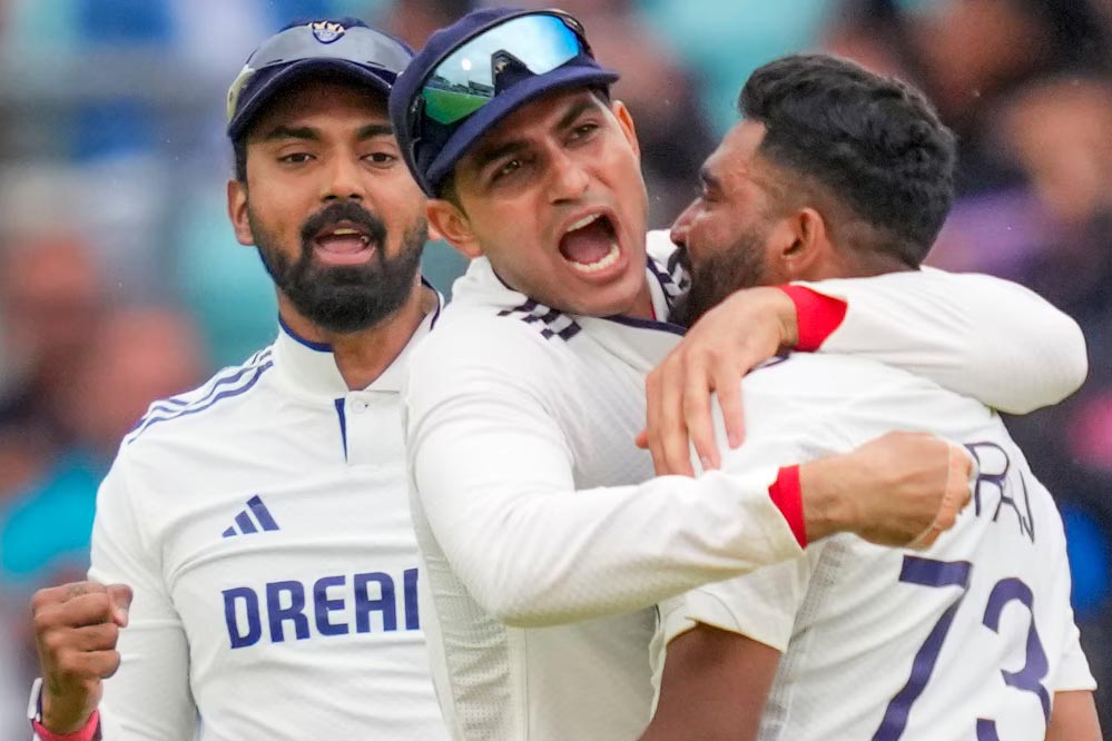 गिल एंड कंपनी ने कर दिया कमाल! ओवल टेस्ट में अंग्रेजों से छीनी जीत गिल एंड कंपनी ने कर दिया कमाल! ओवल टेस्ट में अंग्रेजों से छीनी जीत