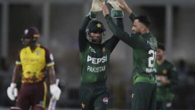 पाकिस्तान ने पहले वनडे में वेस्टइंडीज को 5 विकेट से हराकर तीन मैच की सीरीज में 1-0 की बढ़त बना ली