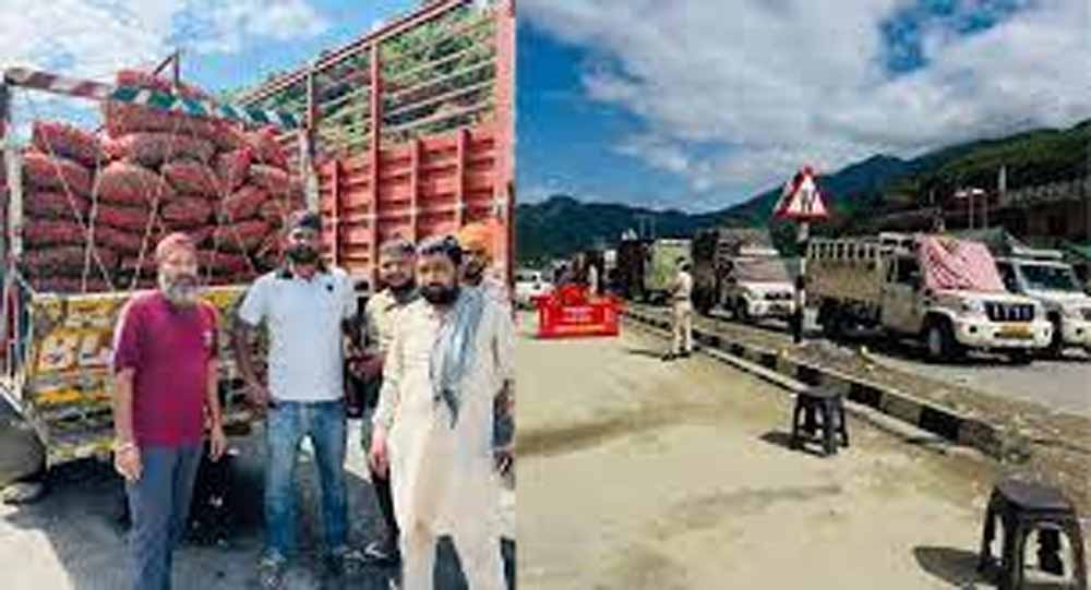 चंडीगढ़-मनाली हाईवे जाम: सैकड़ों ट्रक फंसे, फल-सब्जियां सड़ने लगीं