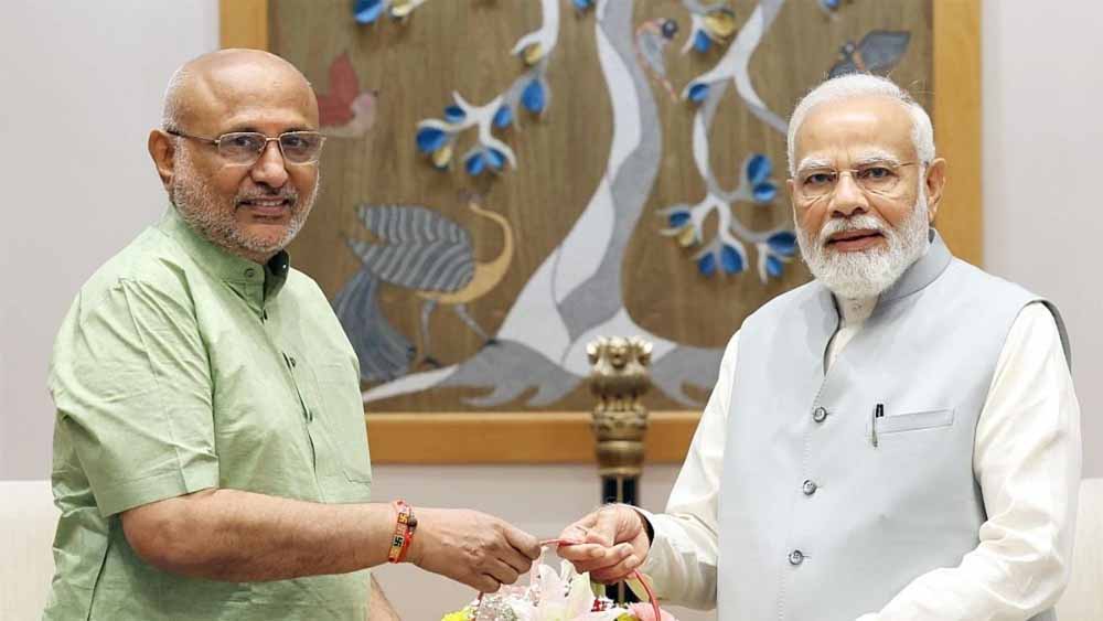 CP राधाकृष्णन ने भाजपा के लिए चुनी तीन प्राथमिकताएँ, RSS को मिले दो लगातार संदेश