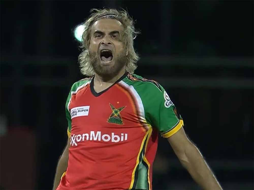 46 साल के ताहिर का जलवा, ‘पंजा’ मारकर तोड़ा टी20 वर्ल्ड रिकॉर्ड