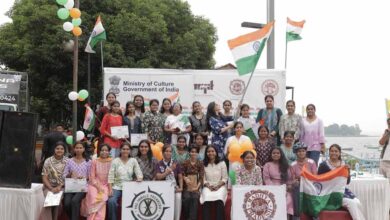 हर घर तिरंगा अभियान के अंतर्गत हुई तिरंगा यात्रा-वॉकाथॉन