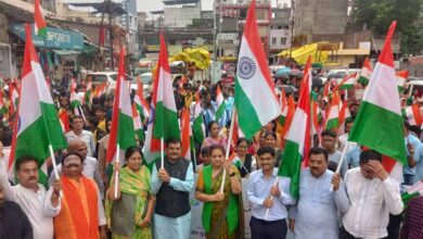 हर घर तिरंगा अभियान में प्रदेश के नगरों में हुए देशभक्ति पूर्ण कार्यक्रम