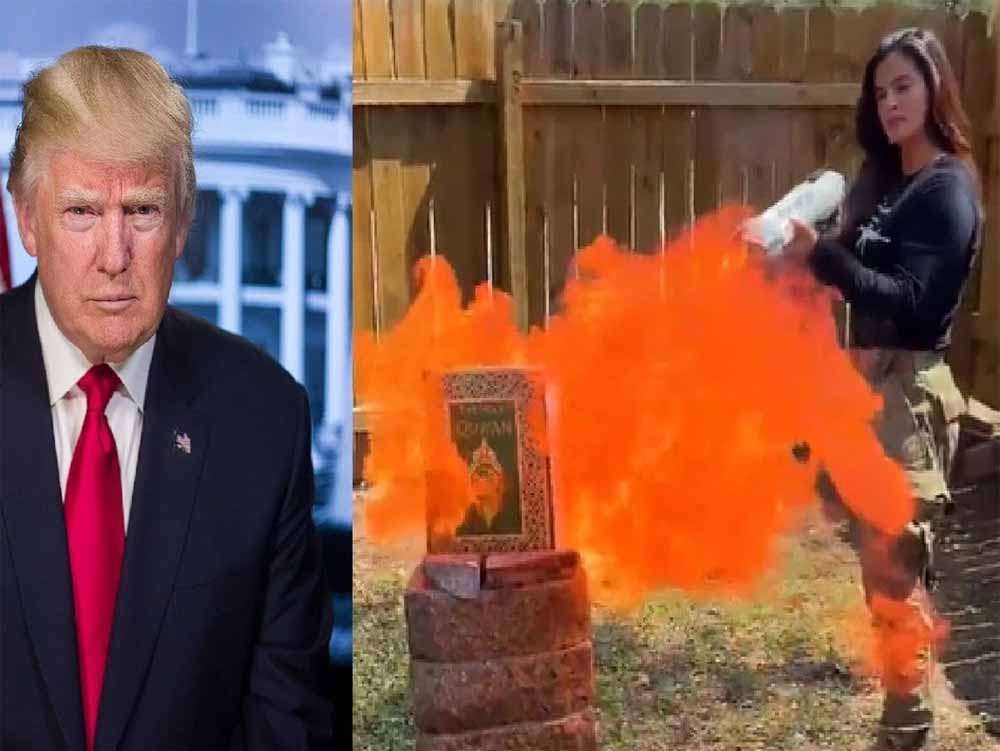 ट्रंप के उम्मीदवार ने कुरान जलाई, विवादित बयान में कहा: बेटियों से होगा रेप, बेटों का सिर कलम