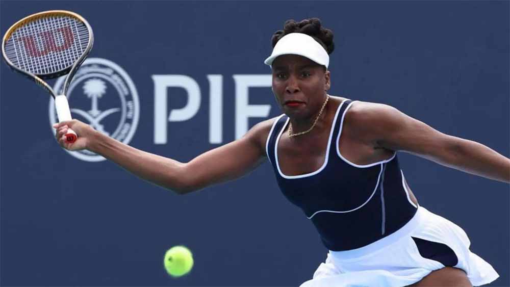 यूएस ओपन 2025: 45 साल की उम्र में वीनस विलियम्स को वाइल्ड कार्ड, 1981 के बाद सबसे उम्रदराज सिंगल्स खिलाड़ी बनेंगी यूएस ओपन 2025: 45 साल की उम्र में वीनस विलियम्स को वाइल्ड कार्ड, 1981 के बाद सबसे उम्रदराज सिंगल्स खिलाड़ी बनेंगी