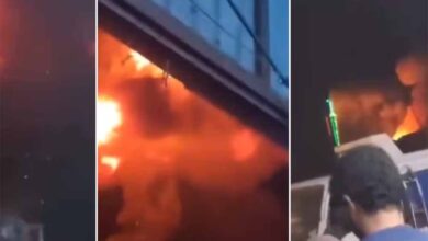 यमन में इजरायली नौसेना का बड़ा हमला, आग और धुएं से घिरा इलाका