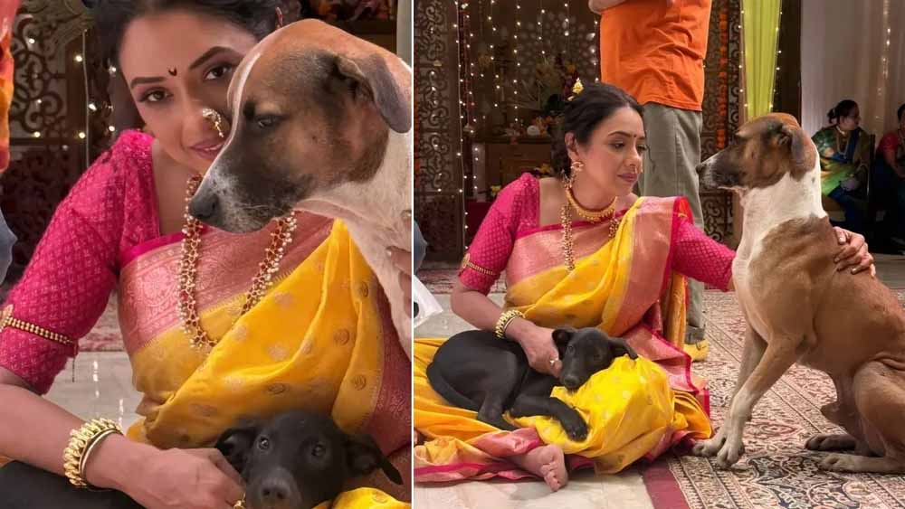 रुपाली गांगुली ने मां कूष्मांडा को याद कर बेजुबानों के लिए की प्रार्थना