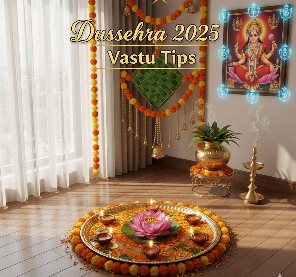 दशहरा 2025: धन, वैभव और उन्नति के लिए अपनाएँ ये असरदार वास्तु टिप्स