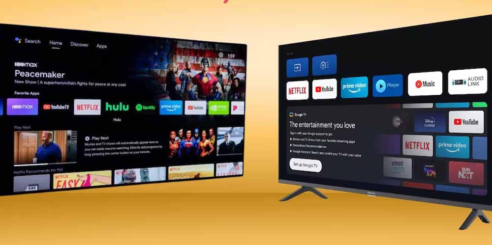 स्मार्ट टीवी खरीदने से पहले जानें Google TV और Fire TV में फर्क स्मार्ट टीवी खरीदने से पहले जानें Google TV और Fire TV में फर्क