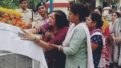 आरपीएफ जवान की सड़क दुर्घटना में जान गई, अंतिम विदाई में गार्ड ऑफ ऑनर