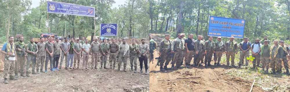 सुकमा में दो नए सुरक्षा कैंप की स्थापना: नक्सल उन्मूलन अभियान को नई गति