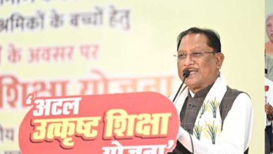 रायपुर : अटल उत्कृष्ट शिक्षा योजना से निर्माण श्रमिकों के बच्चों के लिए खुला बेहतर शिक्षा का रास्ता – मुख्यमंत्री साय