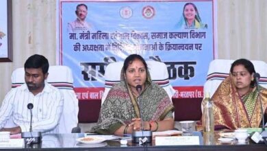 रायपुर : दृष्टिहीन बच्चों को 20 लाख की सौगात, आंगनबाड़ी व्यवस्थाओं पर सख्ती- मंत्री राजवाड़े