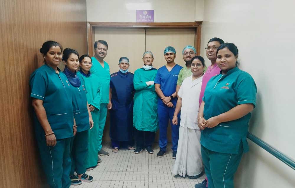 रायपुर : बीमारी से हार मान चुके थे परिजन, उम्मीद बना एसीआई, 60 वर्षीय मरीज को मिला नया जीवन